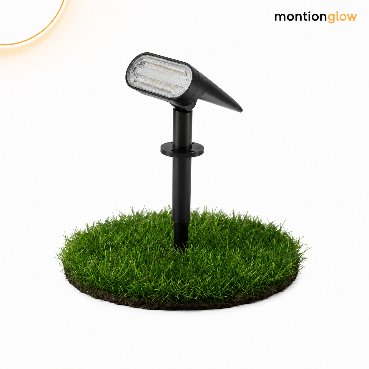 Reflektor solarny LED 2w1 z czujnikiem zmierzchu