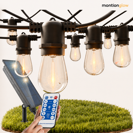 Girlanda solarna LED 10 m z pilotem