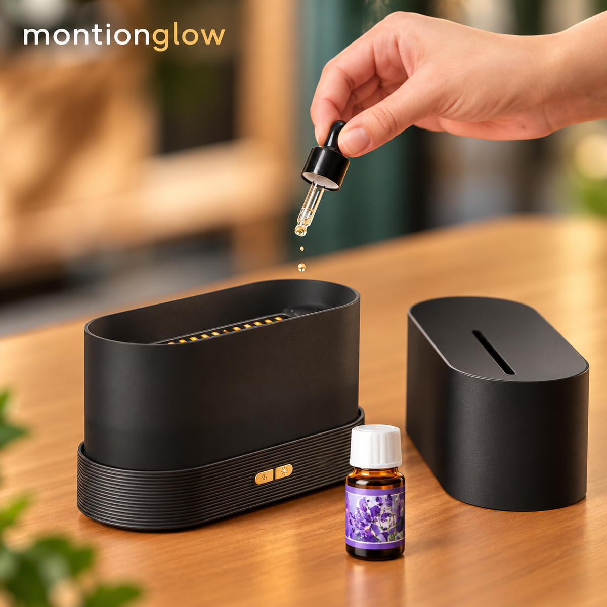 Nawilżacz Powietrza z Efektem Kominka + 12 AROMATÓW GRATIS!